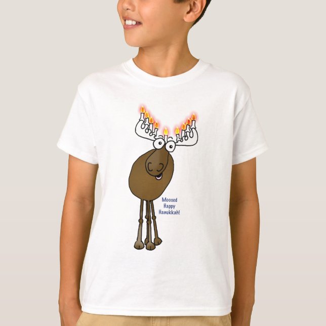 Hanukkah älg! t-shirt (Framsida)