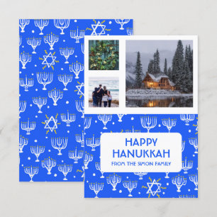 HANUKKAH ANPASSNINGSBAR PHOTOS Menorah Star Helgda