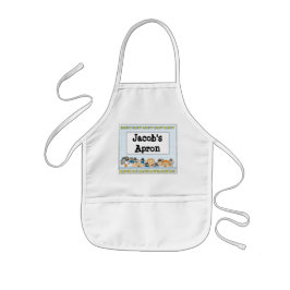Hanukkah Apron Kids Personalize Barnförkläde