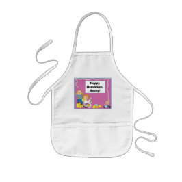 Hanukkah Apron Kids Personalize Barnförkläde