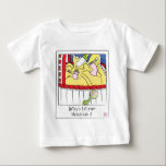 Hanukkah Baby Bra Jersey T-Shirt "Dreidel in Box"<br><div class="desc">Anpassa genom att ta bort text och lägga till egna. Välj ditt favoritteckensnitt stil, storlek och färg. Tack för att du stannade och shoppade förbi. Mycket uppskattat! Lycklig Chanukah/Hanukkah! Stil: Baby Bra Jersey T-Shirt Din jakt på den sista grundläggande T-tröjan är officiellt över. Den här bomullsgarantin är mjuk nog för...</div>