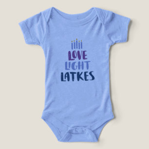 Hanukkah barnkläder för bebisar t shirt