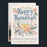 Hanukkah-Blommigtar Handdragen Art ANPASSNINGSBAR  Julkort<br><div class="desc">Sötduva teckning att önska någon glad helg! Lägg till egna foton och text! Klicka på "anpassa" om du vill lägga till egna foton och ändra texten på framsidan och baksidan. Ni kan också byta färg och typsnitt, allt är anpassade! Finns även i min butik i olika färg och stil, som...</div>