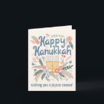 Hanukkah blommor Handritad konst ANPASSAD 4 FOTO Helgkort<br><div class="desc">Söt teckning för att önska någon trevlig semester! Lägg till egna foton och text! Klicka på "personalisera" för att lägga till egna foton och text på insidan och ändra texten och illustrationerna på framsidan och baksidan. Du kan också ändra färger och teckensnitt, allt är anpassningsbart! Finns även i min butik...</div>