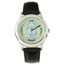 Hanukkah Blue Hund Watch Personalize