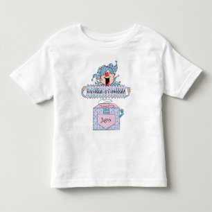 Hanukkah Blue Rosa Shirt "Dreidel in the Box" T Shirt