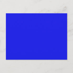 Hanukkah Bright Neon Blue Solid Helgdag Bakgrund Helg Vykort
