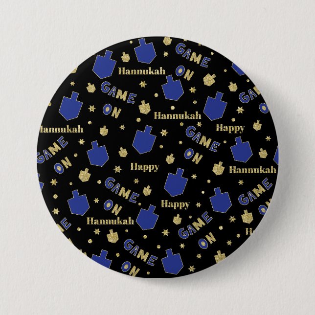 Hanukkah Button, Game ON Knapp (Framsida)