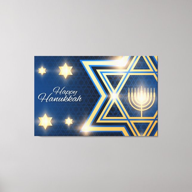Hanukkah Canvastryck (Framsida)