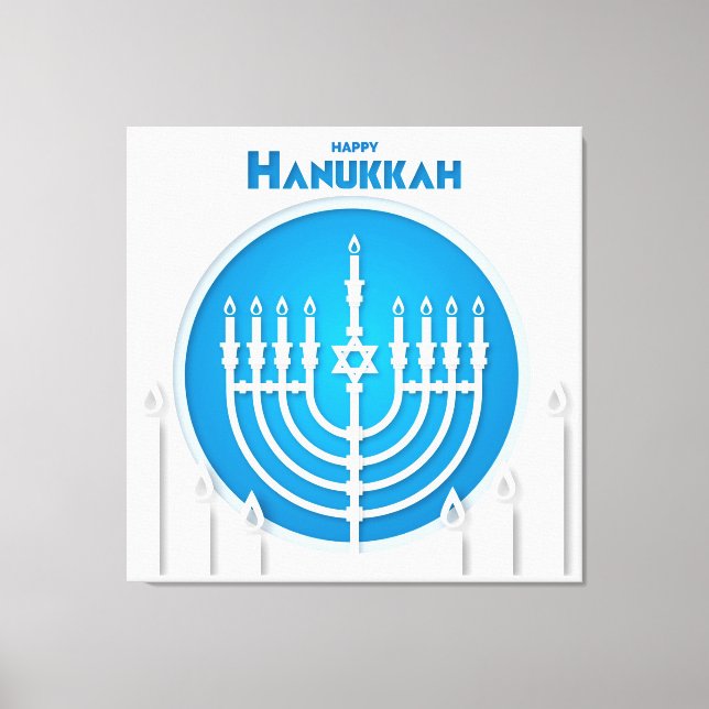 Hanukkah Canvastryck (Framsida)