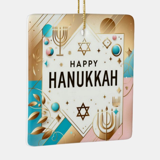 Hanukkah Ceramic Ornament (Höger)