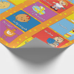 Hanukkah/Chanuka Wrapping Papprare Zeevie & Friend Presentpapper<br><div class="desc">"Hanukkah Gift Wrap "Zeevie & Friends".  Njut av min nyaste papprare utformning. Prisare varierar beroende på vad du väljer mellan fyra papprare typer och fem papprare storlekar.
Tack för att du stannade och shoppade förbi. Mycket uppskattat! Chag/Lycklig Chanukah/Hanukkah!</div>