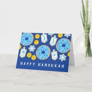 Hanukkah Chanukah Efterrätter Munkar Kakor Kort