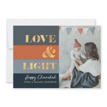 Hanukkah Chanukah Guld Kärlek & Light Photo