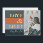 Hanukkah Chanukah Guld Kärlek & Light Photo<br><div class="desc">Vårt Hanukkah/Chanukah Guld Kärlek & Light-Helgdag-kort är ett elegant, ett klassligt sätt att din Hanukkah/Chanukah önskemål med vänner, familj och kunder! Med plats att anpassa med ditt namn och med foto. Behöver du hjälp med den här designen? Vill du se andra färg- eller designvariationer? E-post: BestDressedBread@gmail.com. Om du vill ha...</div>
