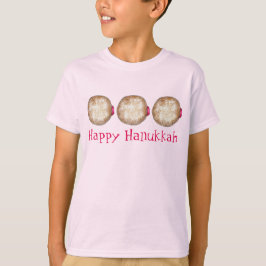 Hanukkah Chanukah Jewish Helgdagars Jelly Doughnut T Shirt