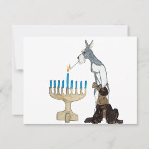 Hanukkah - Chanukah kort