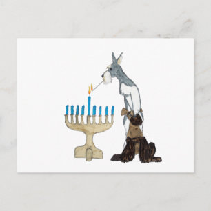 Hanukkah - Chanukah kort