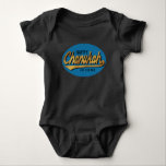 Hanukkah ’Chanukah Retro Est 139BCE’ Baby Bodydres T Shirt<br><div class="desc">Hanukkah "Chanukah Retro Est 139 BCE" BABY Jersey BodydressVälj bland många olika färger, stilar och storlekar för denna design! Anpassa genom att ta bort, "Lycklig" och "Est 139 BCE" och ersätta med din egen formulering. Välj ditt favoritteckensnitt stil, storlekare och färg. Tack för att du stannade och shoppade förbi! Mycket...</div>