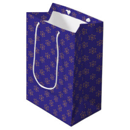 Hanukkah Chanukah Star of David Menorah Guld Blue