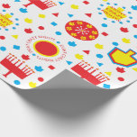 Hanukkah/Chanukah Wrapping Papper Colorful Crazy 8 Presentpapper<br><div class="desc">Hanukkah Gift Wrap "Colorful Crazy 8 Nights". Njut av min senaste pappra utformning. Prisa varierar beroende på om du väljer mellan 4 pappra typer och 5 pappra storlekar. Tack för att du stannade och shoppade förbi. Ditt företag är mycket uppskattat. Njut! Chag/Lycklig Chanukah/Hanukkah!!! Media: Papper radbrytning av projektionsyta Se till...</div>