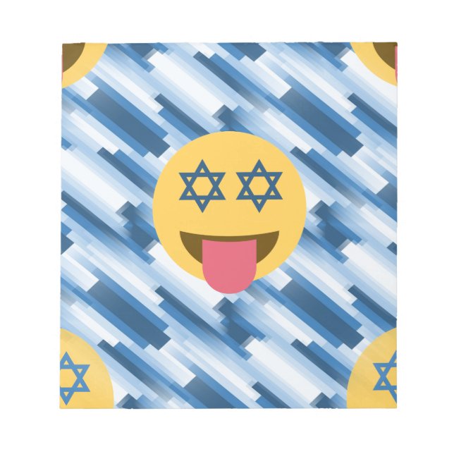 hanukkah chanukkah emoji anteckningsblock (Framsida)
