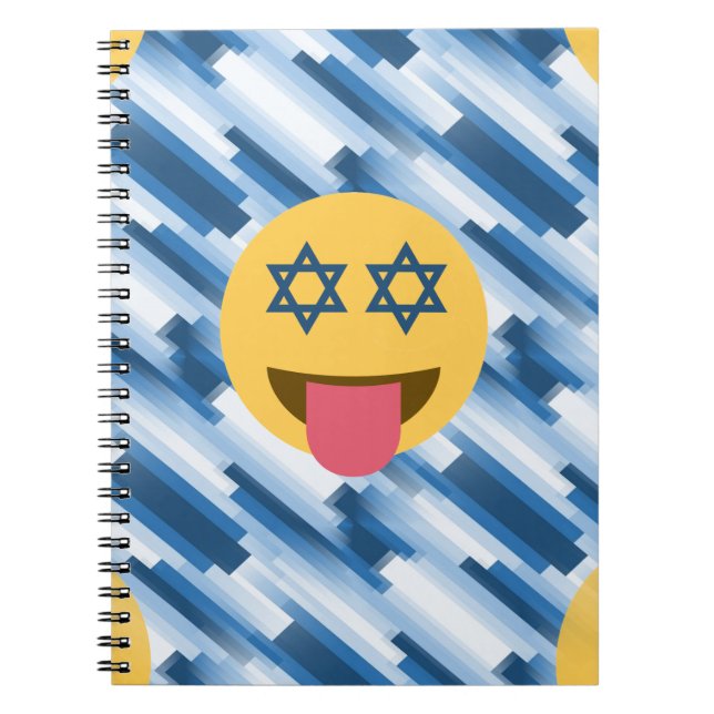 hanukkah chanukkah emoji anteckningsbok (Framsidan)