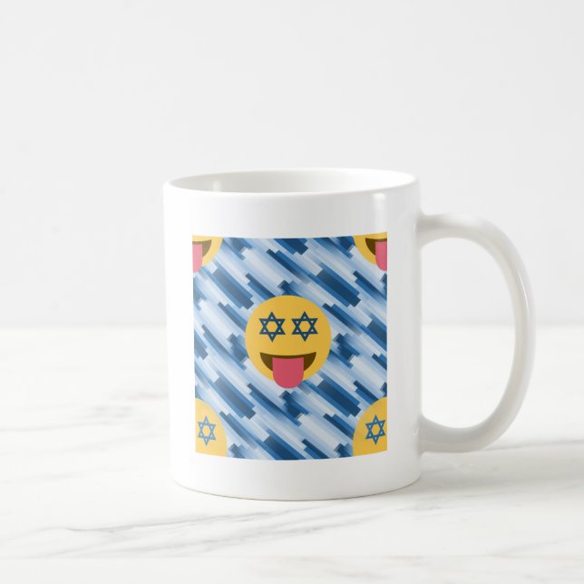 hanukkah chanukkah emoji kaffemugg (Höger)