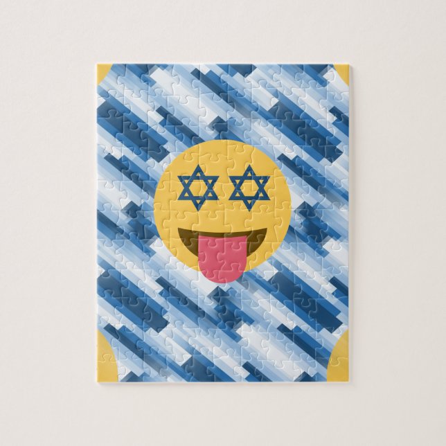 hanukkah chanukkah emoji pussel (Vertikal)
