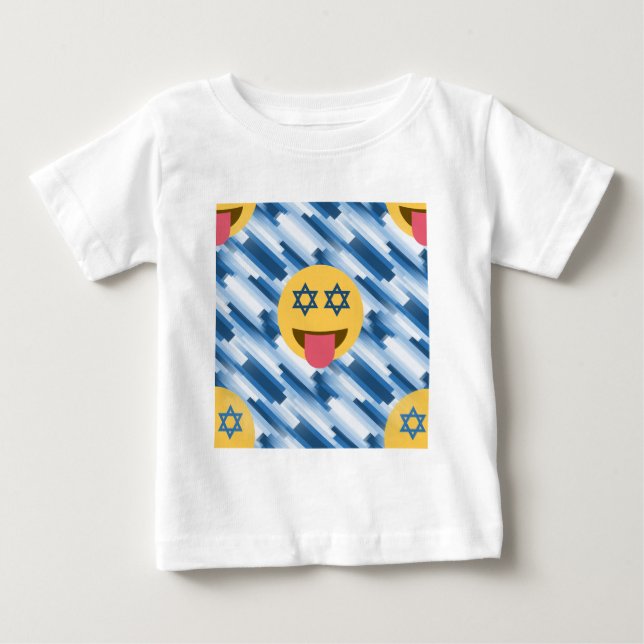hanukkah chanukkah emoji t shirt (Framsida)