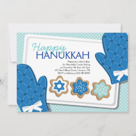 Hanukkah Cookie-inbjudningar Inbjudningar