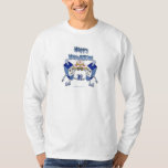 Hanukkah Dancing Dreidels och Jelly Doughnut Tröja<br><div class="desc">Du tittar på Lee Hiller-designsamlingen av Hem- och Office Decor,  Apparel,  Gifts and Collectibles. Utformningen omfattar Lee Hiller Photography och Mixed Media Digital Art Collection. Du kan visa hennes naturfotografi på http://HikeOurPlanet.com/ och följa hennes vandrande blogg i Hett Vår nationalpark.</div>