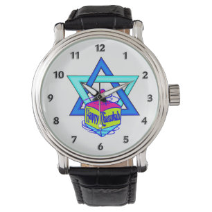 Hanukkah davidsstjärna armbandsur