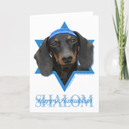 Hanukkah davidsstjärna - tax - Winston Helgkort