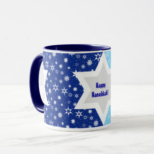 Hanukkah davidsstjärnamugg mugg