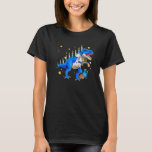 Hanukkah Dinosaur Menorasaurus Rex Dino Chanukah B T Shirt<br><div class="desc">Hanukkah Dinosaur Menorasaurus Rex Dino Chanukah Boys Kids .</div>