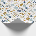 Hanukkah Doodles söta illustrerade Wrapping Papper Presentpapper<br><div class="desc">Hanukkah Doodles söta illustrerade presentbyte</div>