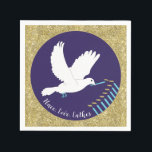 Hanukkah Dove Menorah Design Pappersservett<br><div class="desc">Hanukkah Dove Menorah designade blöjor. Lycklig Chanukah/Hanukkah! Bakgrunden till färg kan ändras! Gör det själv! Tack för att du stannade och shoppade förbi! Mycket uppskattat! Lycklig Chanukah/Hanukkah! Stil: Standard Cocktail A bra firande handlar lika mycket om presentationen som om livsmedel. upp party med pappra servetter av anpassningsbar personlig som ser...</div>