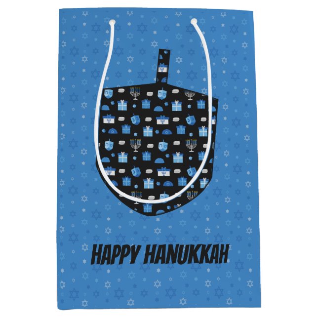 Hanukkah Dreidel Cutout (Framsidan)