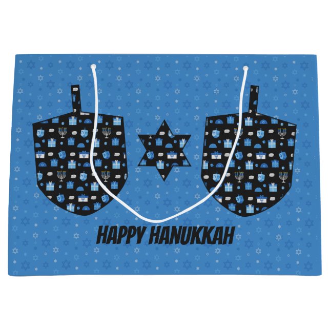 Hanukkah Dreidel Cutout (Framsidan)