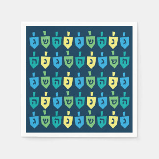 Hanukkah Dreidel Party Napkins Pappersservett