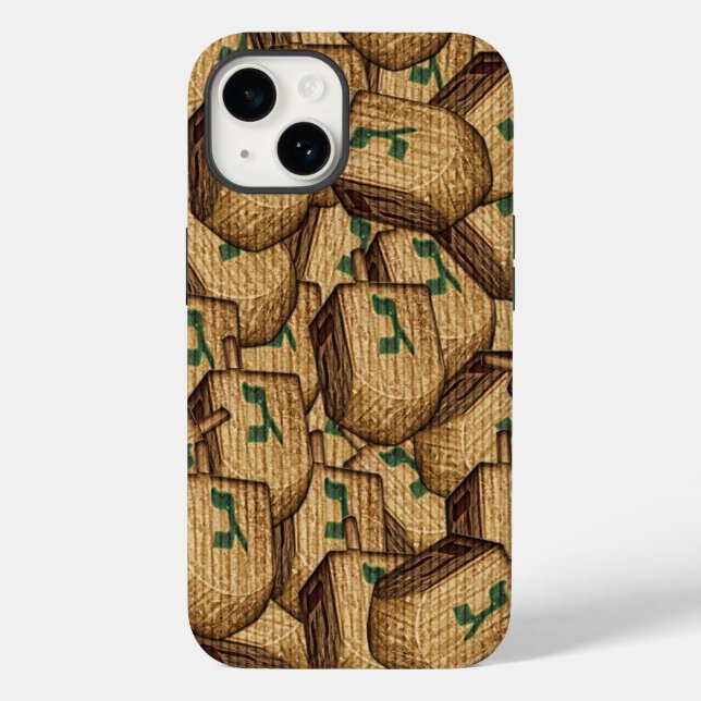 Hanukkah Dreidel Phone Case (Baksida)