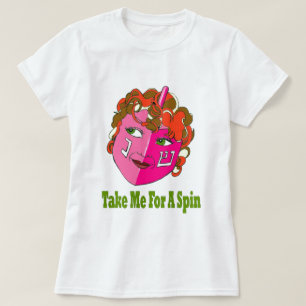 HANUKKAH DREIDEL TAR MIG FÖR EN SNURRANDEGÅVA T-SHIRT