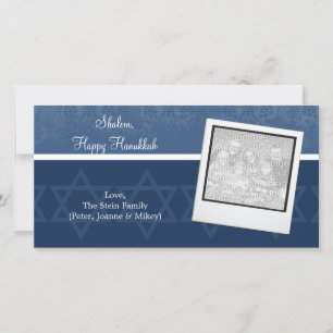 Hanukkah Elegance Photo Cards Julkort