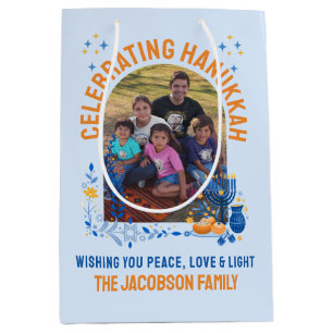 HANUKKAH FAMILY Anpassade Photo