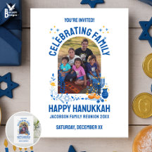 HANUKKAH FAMILY REUNION Anpassade Photo