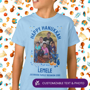 HANUKKAH FAMILY REUNION Anpassningsbar LEMELE Kids T Shirt
