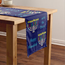 Hanukkah Färgglada Menorahs