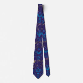 Hanukkah Festival Party Helgdag Menorah Doodle Slips