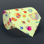 Hanukkah Festival Party Trendig Doodle Mönster Slips<br><div class="desc">Fästformar med Lycklig Hanukkah Party Vacker blå Dekoration, judisk Helgdag, symboler för prydnadsföremål. Hanukkah har en färglös bakgrund med traditionella Chanukah-symboler - trädrömmar (spinnande topp), munkar, guld-menorah, ljus, David-stjärnan och ljus-doodle mönster. Hanukkah Festival Event Dekoration. Jerusalem, Israel. Unik bra för design för alla åldrar). Tillbehör > Tillbehör till Kostym >...</div>